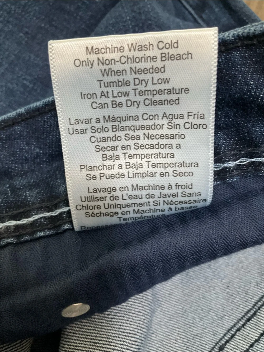 Scott Barber Men's Jeans Straight Fit Jeans Dark Blue Size 38 X 30 NWT
